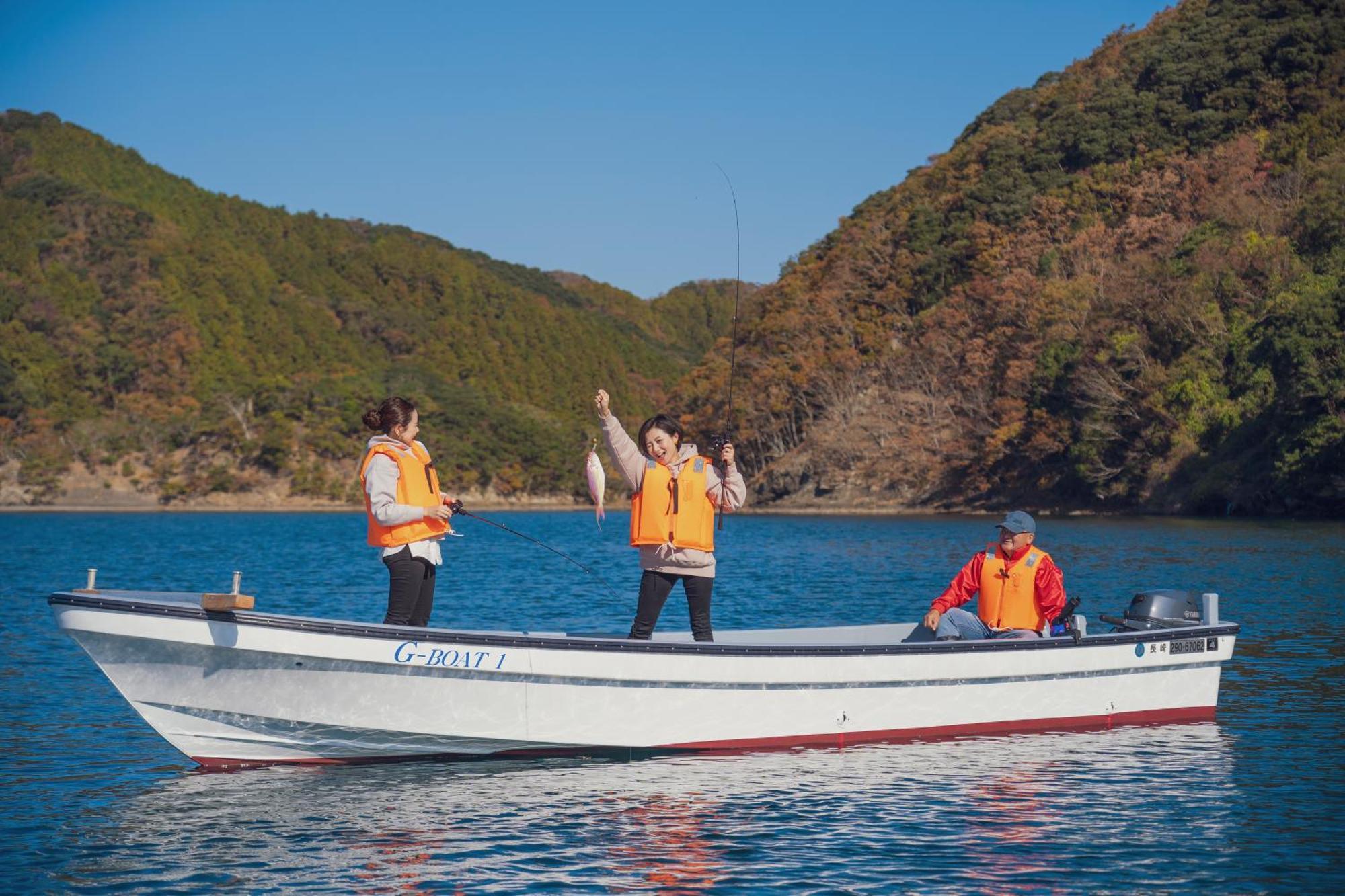 Tsushima Miuda Pension Экстерьер фото